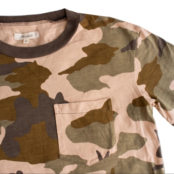 Easy Crop Tee in Cottontail Camo - Picture 2 of 2